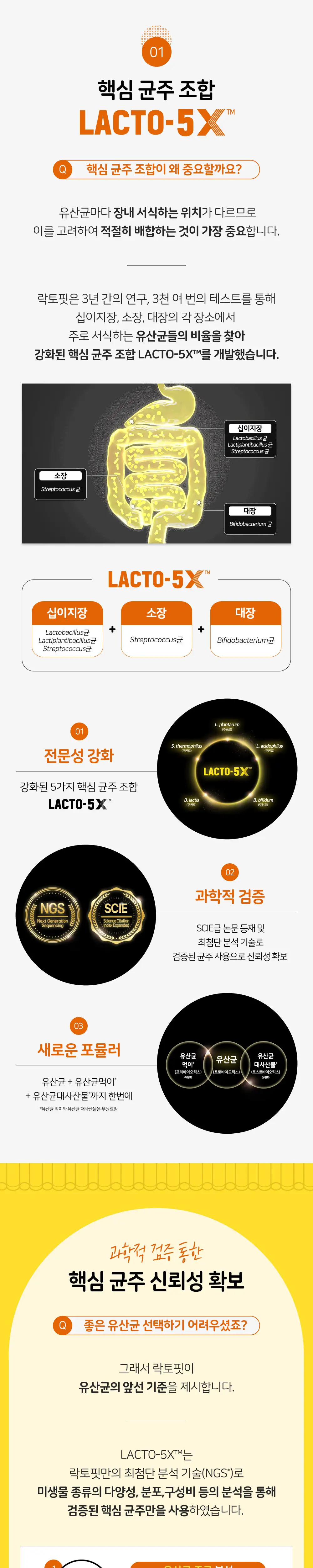 [올영단독] 락토핏 골드 30포 트리플 기획 (+볼펜 증정) (3개월분) 상세페이지 2